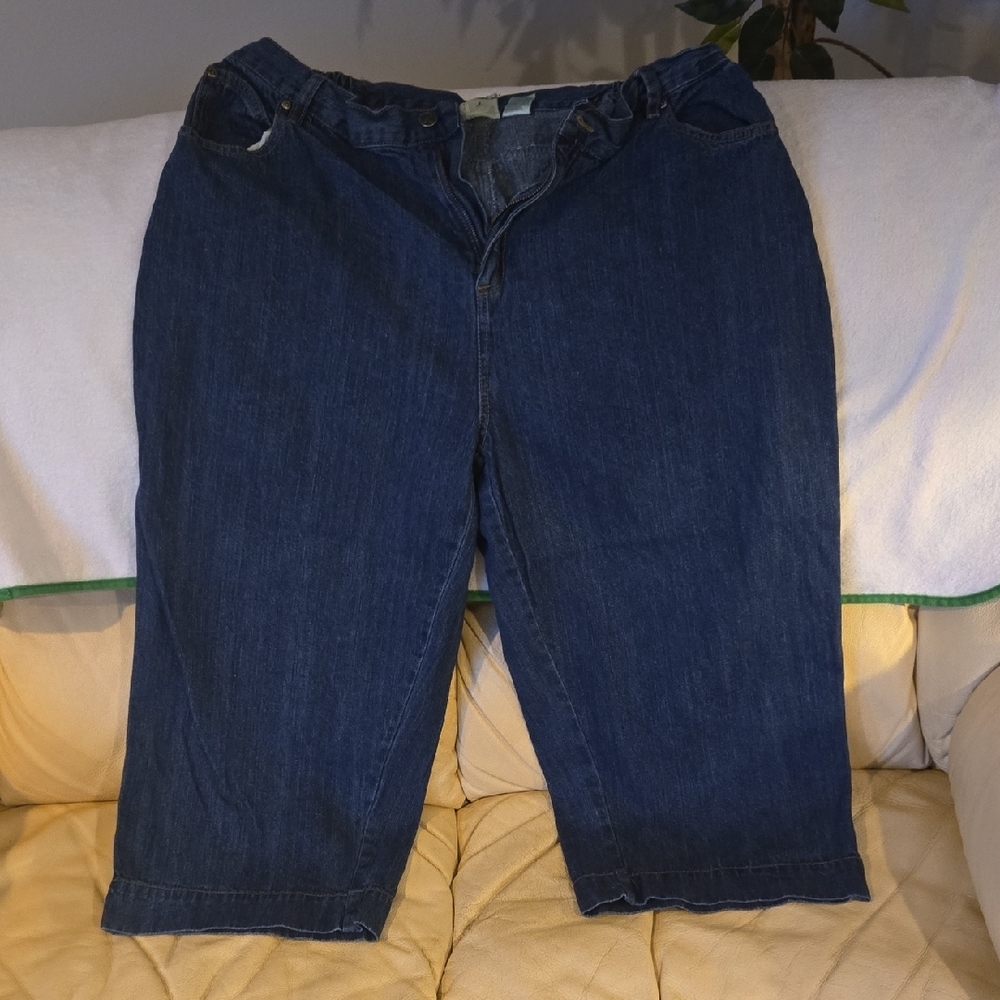 Women Dark Blue Denim Jeans 💙SIZE 18W